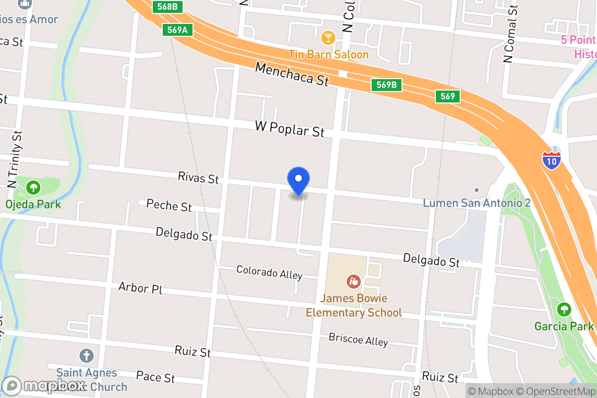 Map of 414  Rivas St