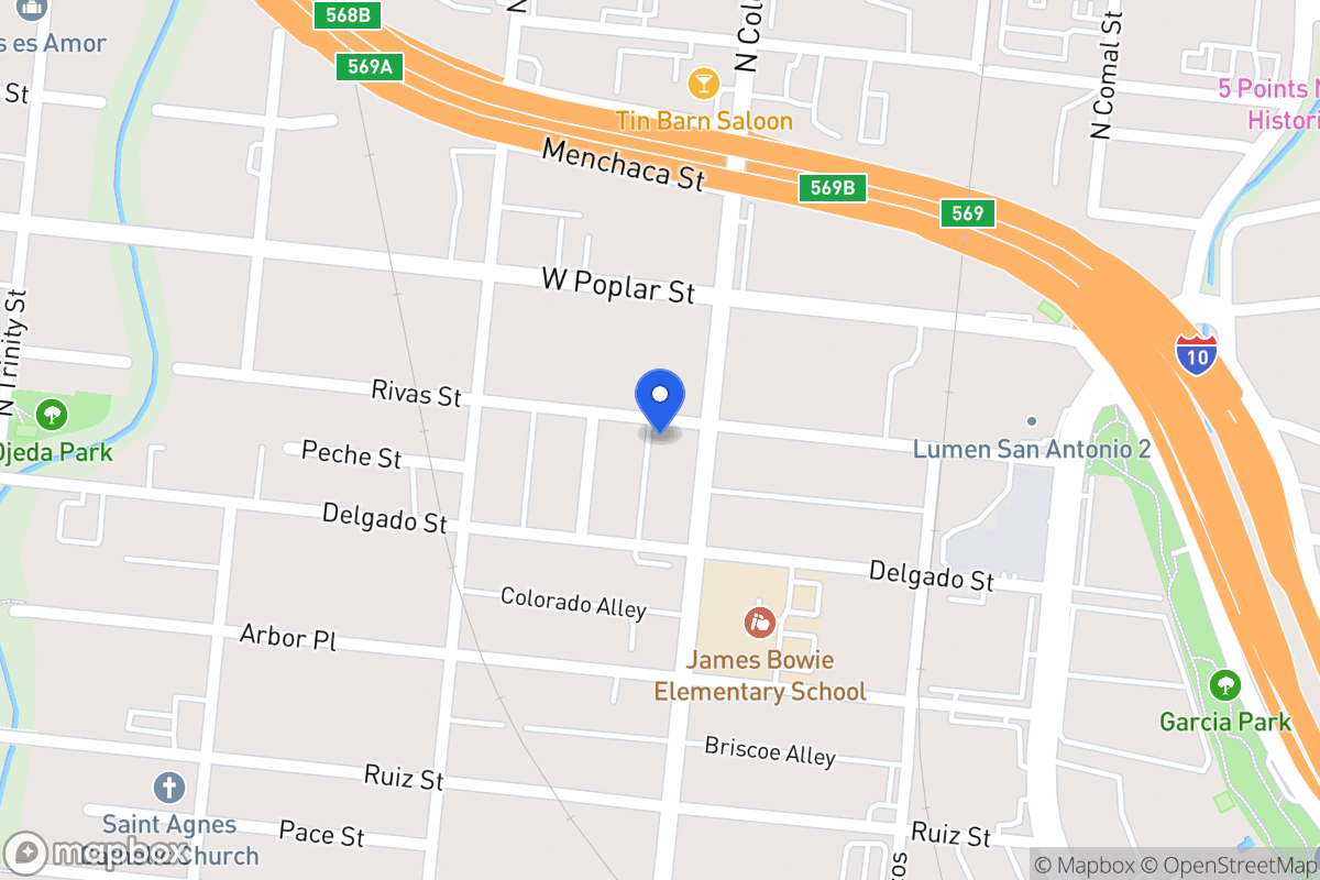 Map of 410  Rivas St