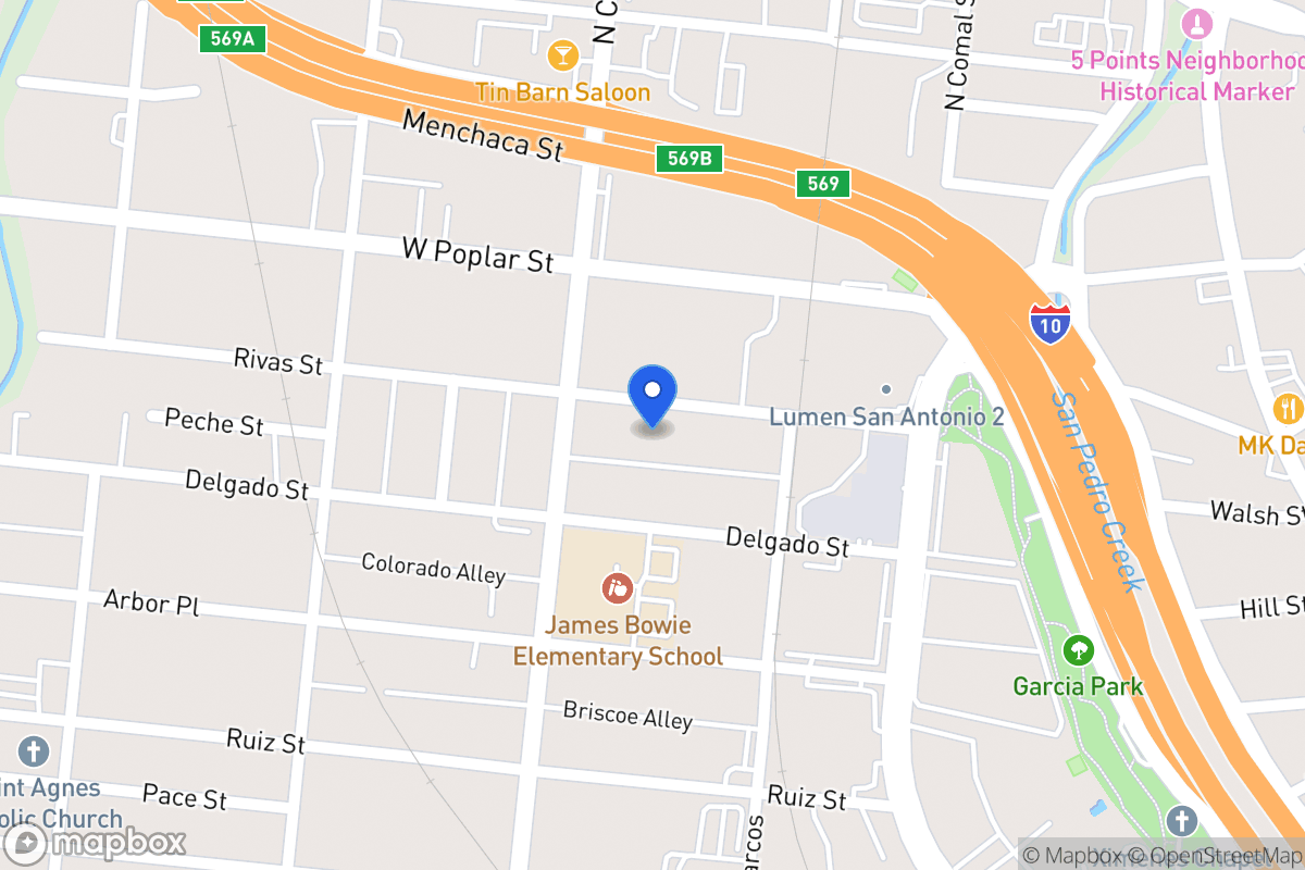 Map of 332  Rivas St