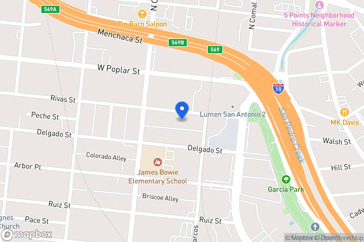 Map of 322  Rivas St