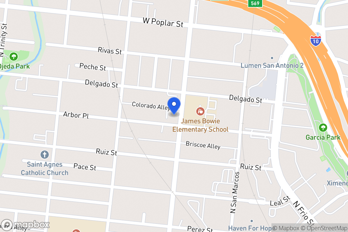 Map of 505  Arbor Pl