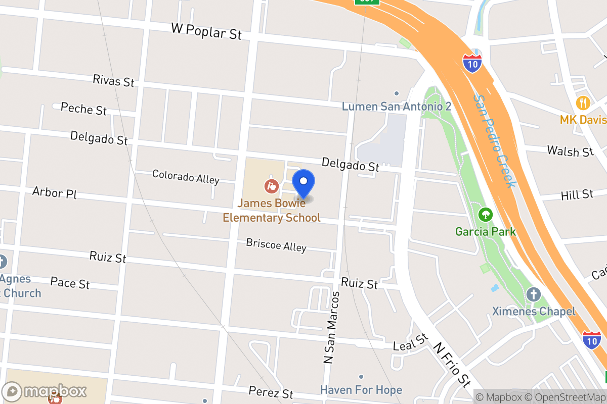 Map of 421  Arbor Pl