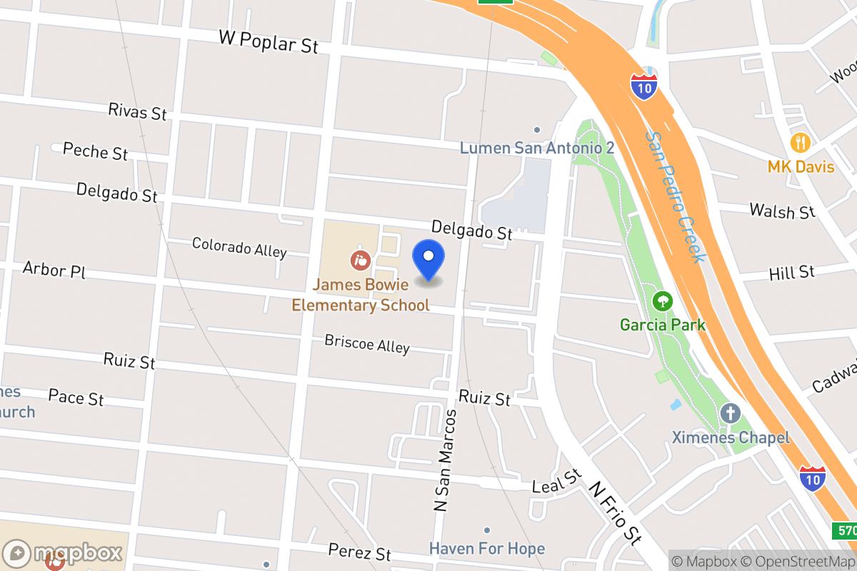 Map of 409  Arbor Pl