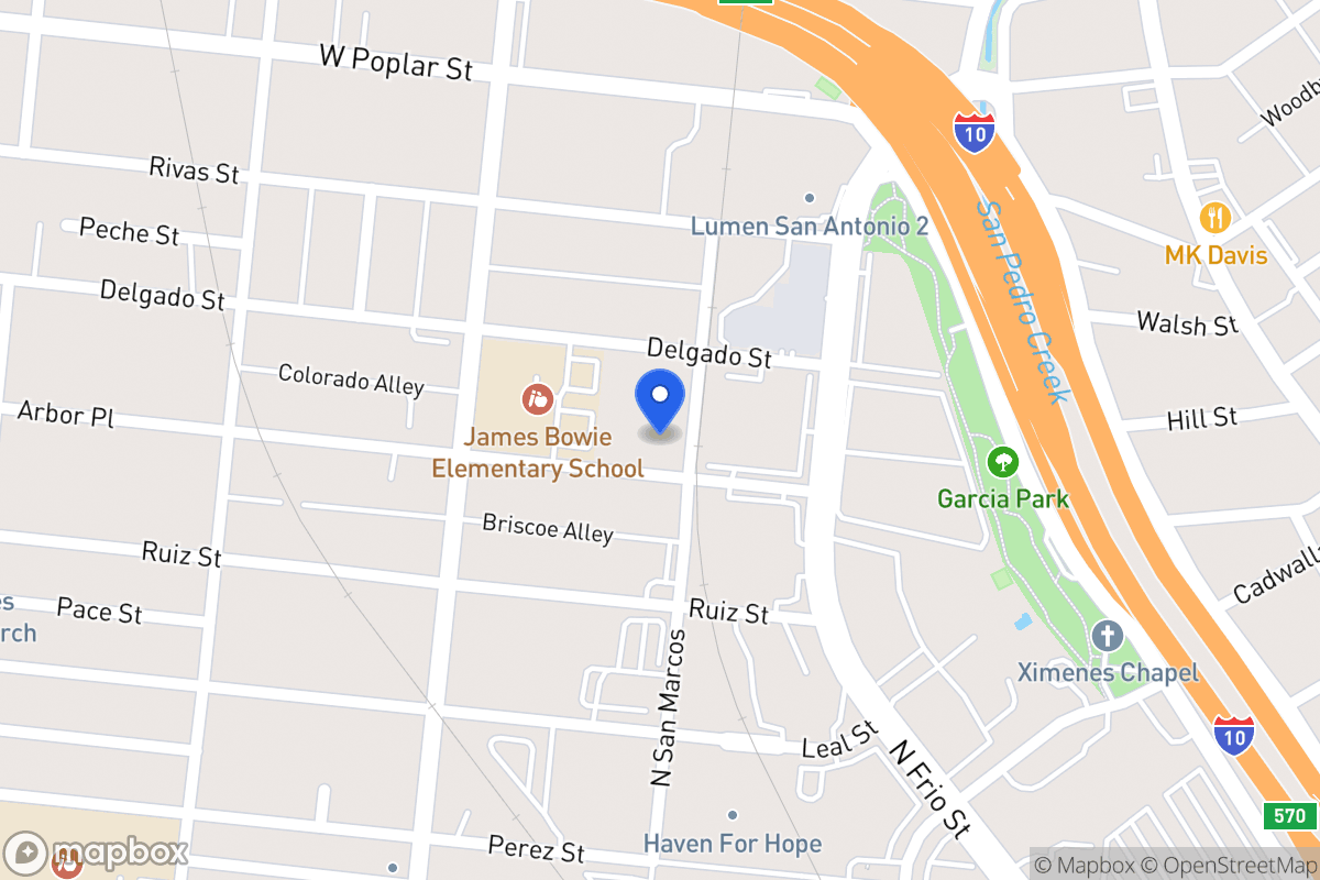 Map of 405  Arbor Pl