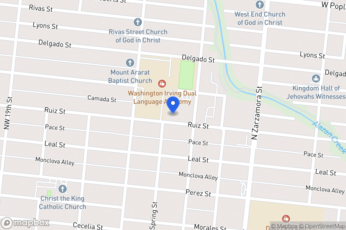 Map of Ruiz St