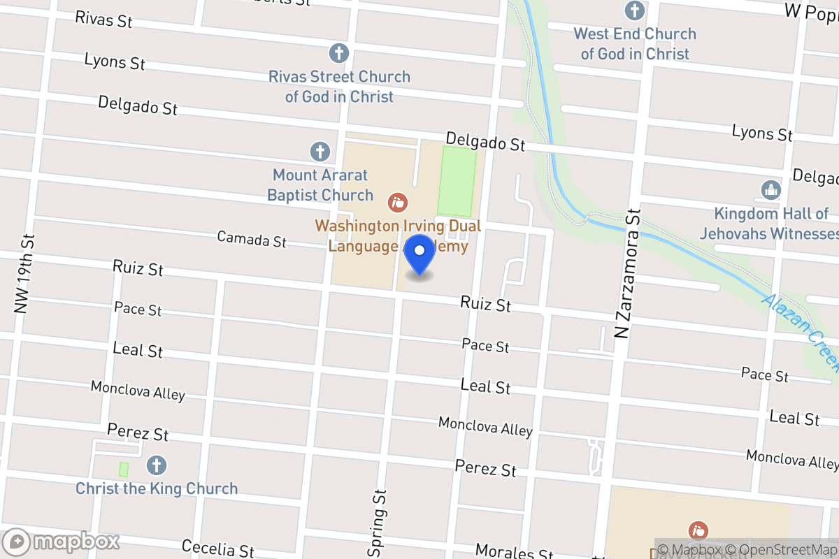 Map of 1627  Ruiz St