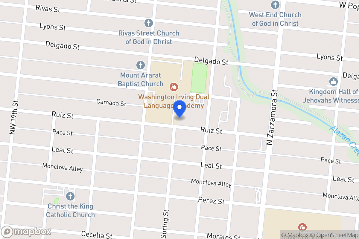 Map of 1631  Ruiz St