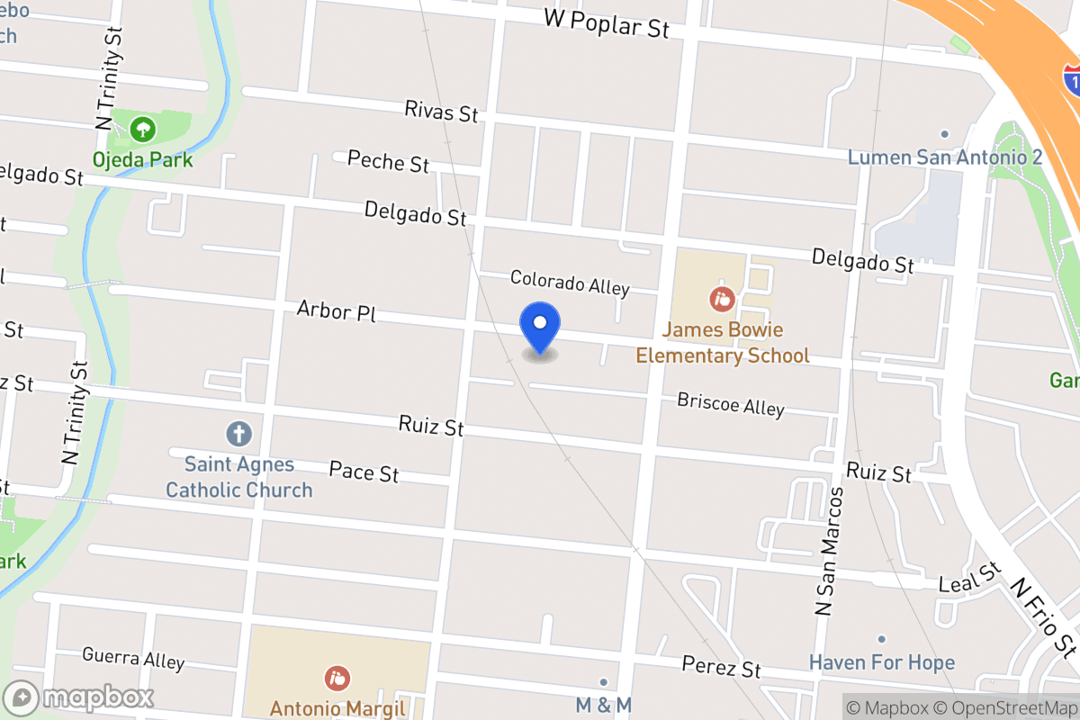 Map of 532  Arbor Pl