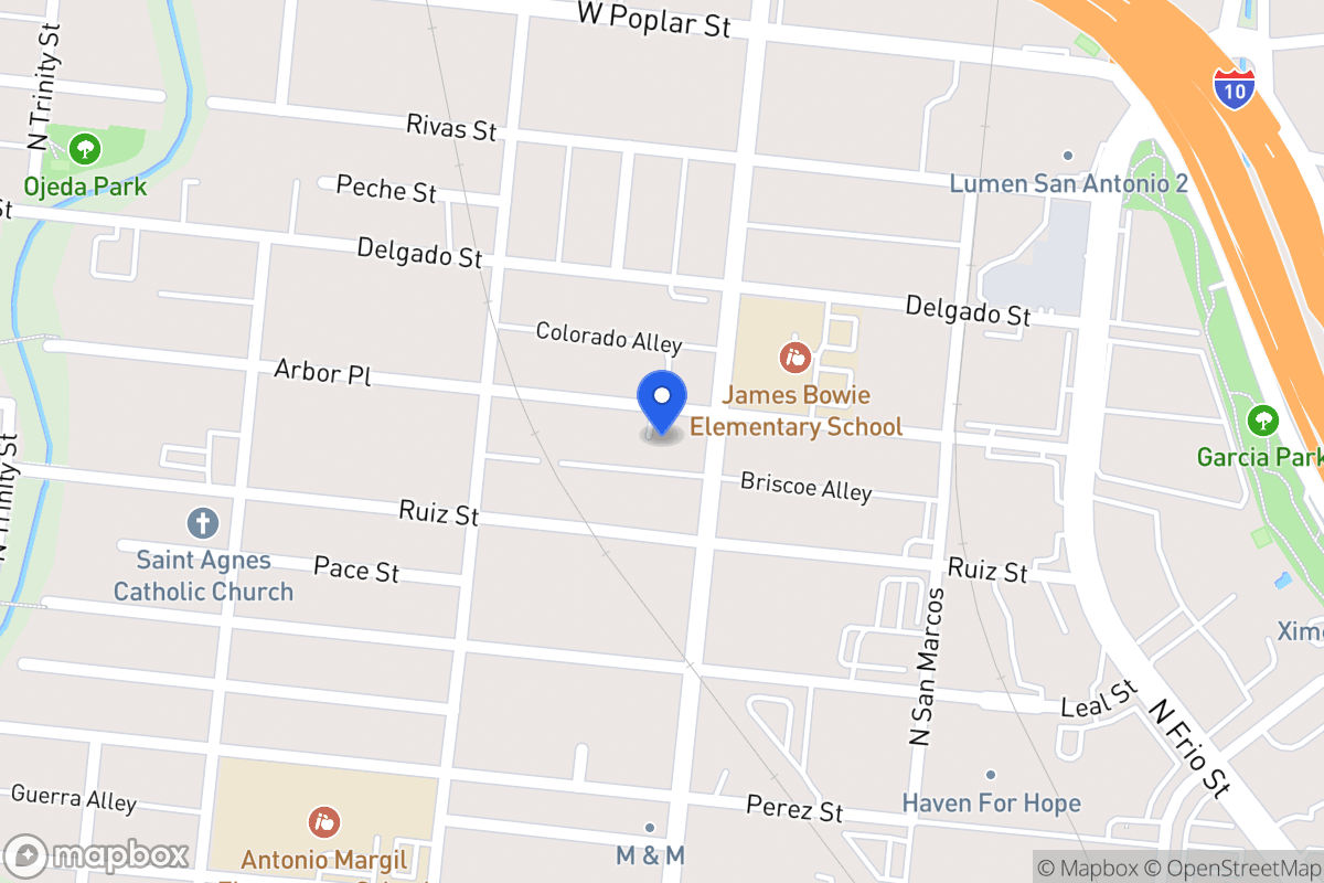 Map of 512  Arbor Pl