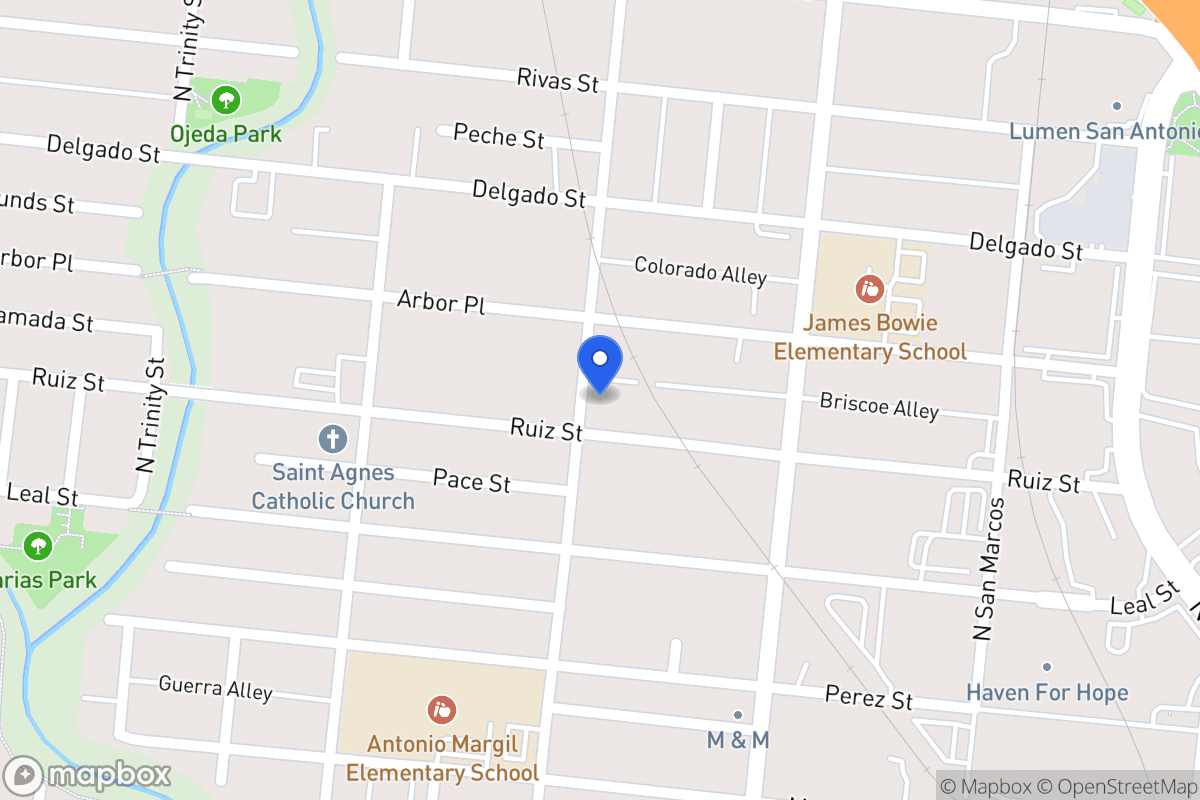 Map of 651  Ruiz St