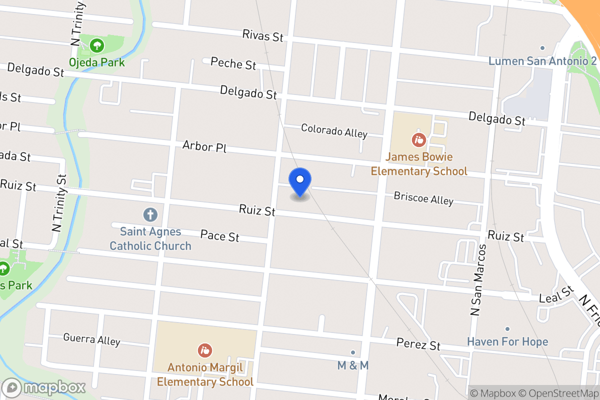 Map of 641  Ruiz St