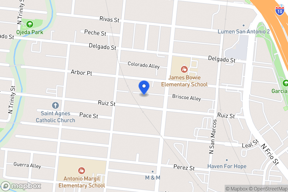 Map of 1022  Briscoe Aly