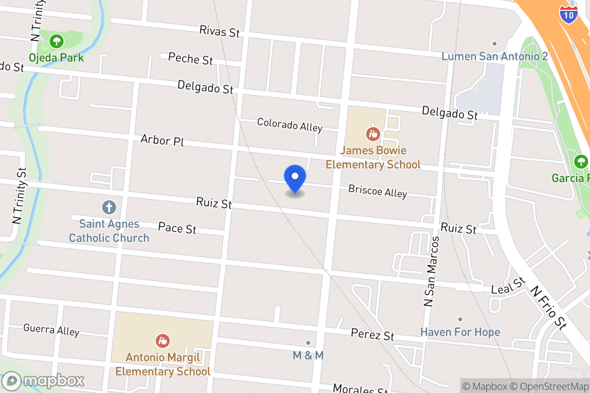 Map of 619  Ruiz St