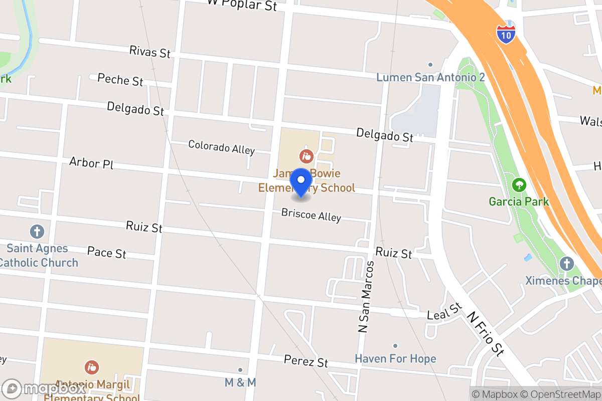Map of 438  Arbor Pl