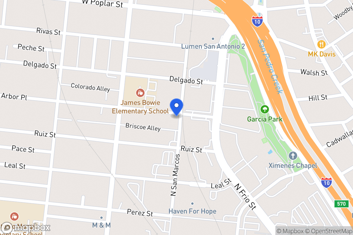 Map of 400  Arbor Pl