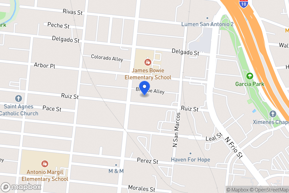 Map of 539  Ruiz St