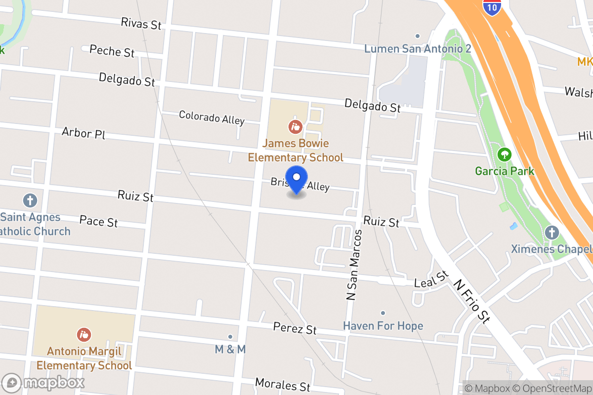 Map of 535  Ruiz St