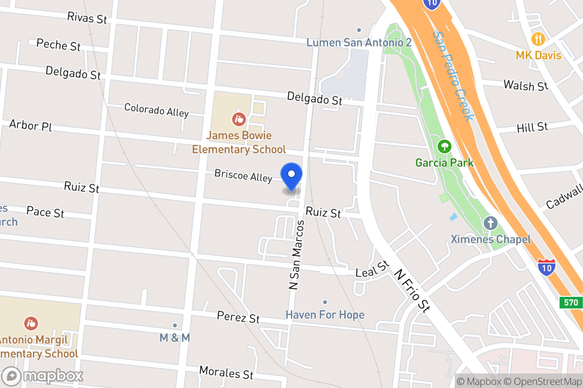 Map of 507  Ruiz St