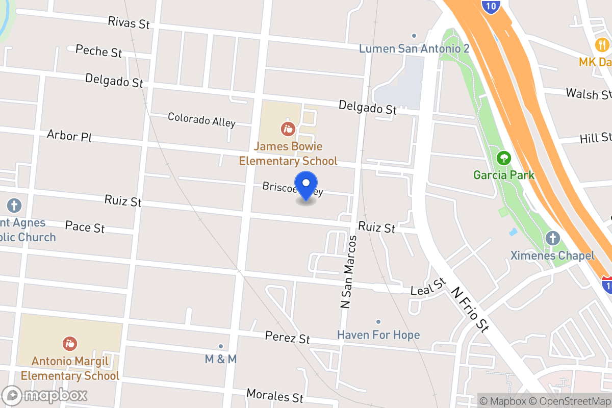 Map of 523  Ruiz St