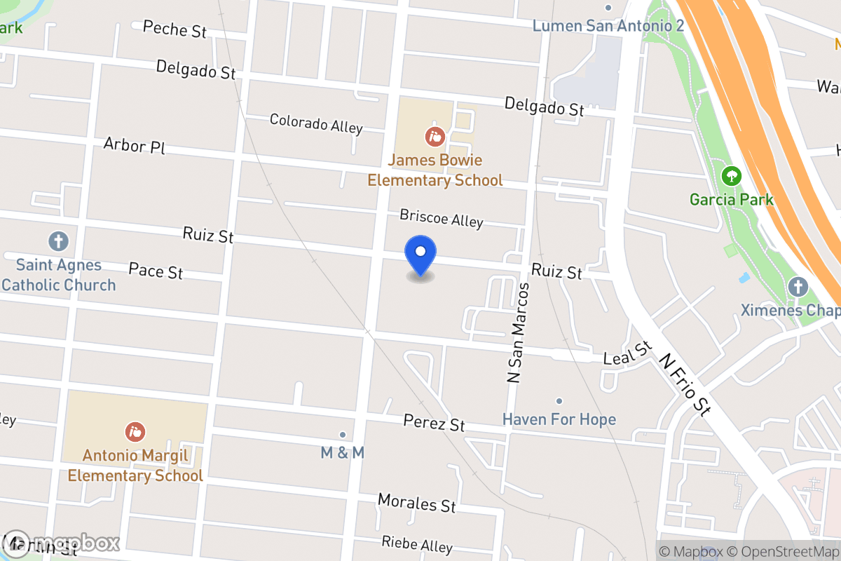 Map of 538  Ruiz St