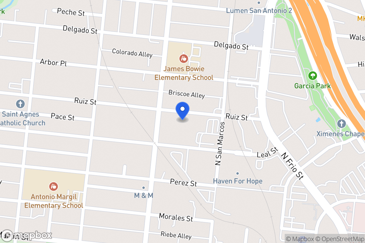 Map of 534  Ruiz St