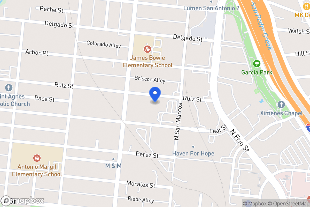 Map of 524  Ruiz St