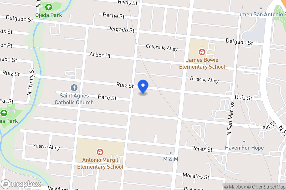 Map of 642  Ruiz St