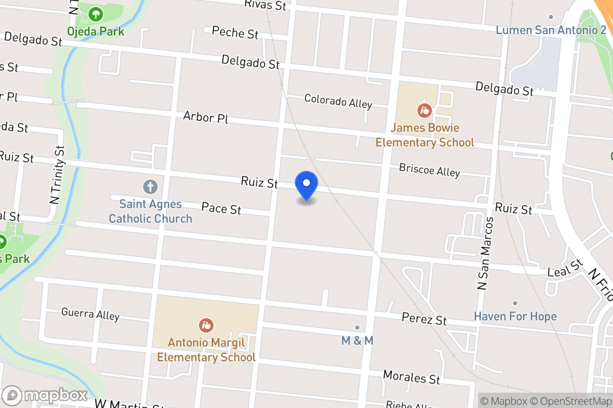 Map of 636  Ruiz St
