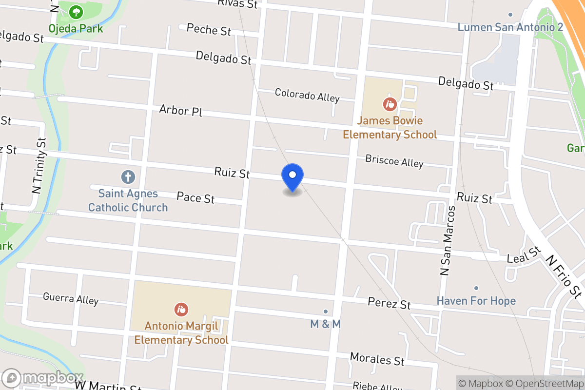 Map of 628  Ruiz St