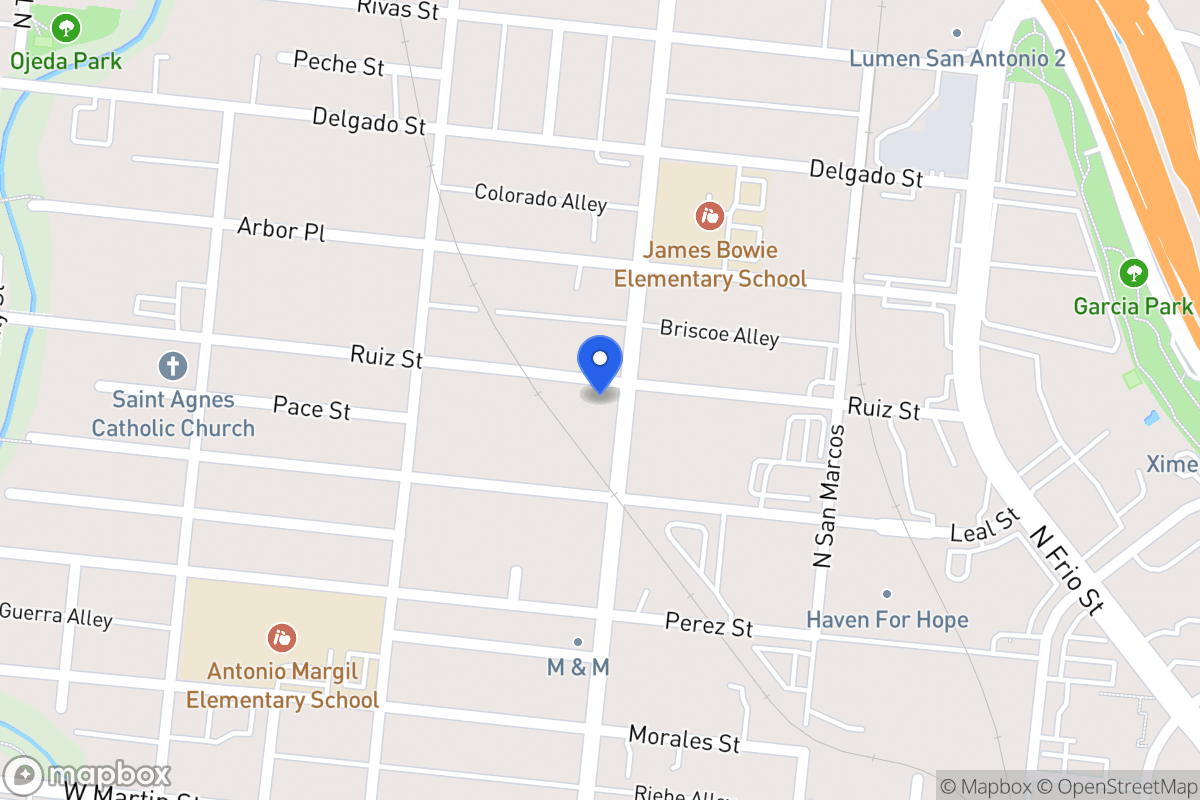 Map of 604  Ruiz St
