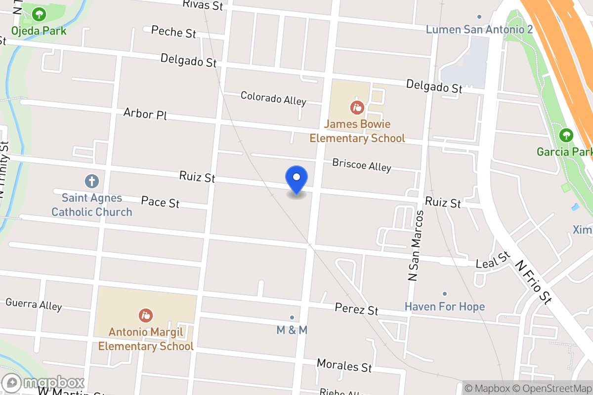 Map of 606  Ruiz St