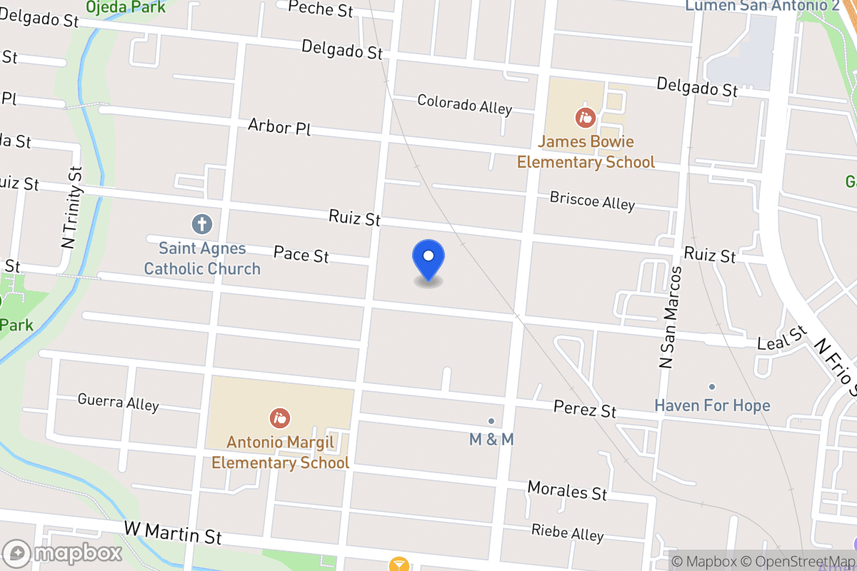 Map of 731  Leal St