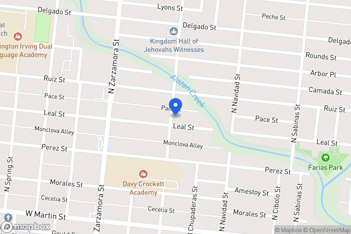 Map of 1253  Leal St