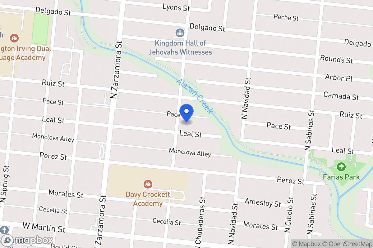Map of 1249  Leal St