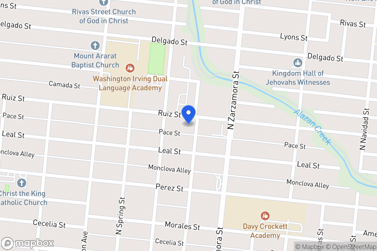Map of 1502  Ruiz St