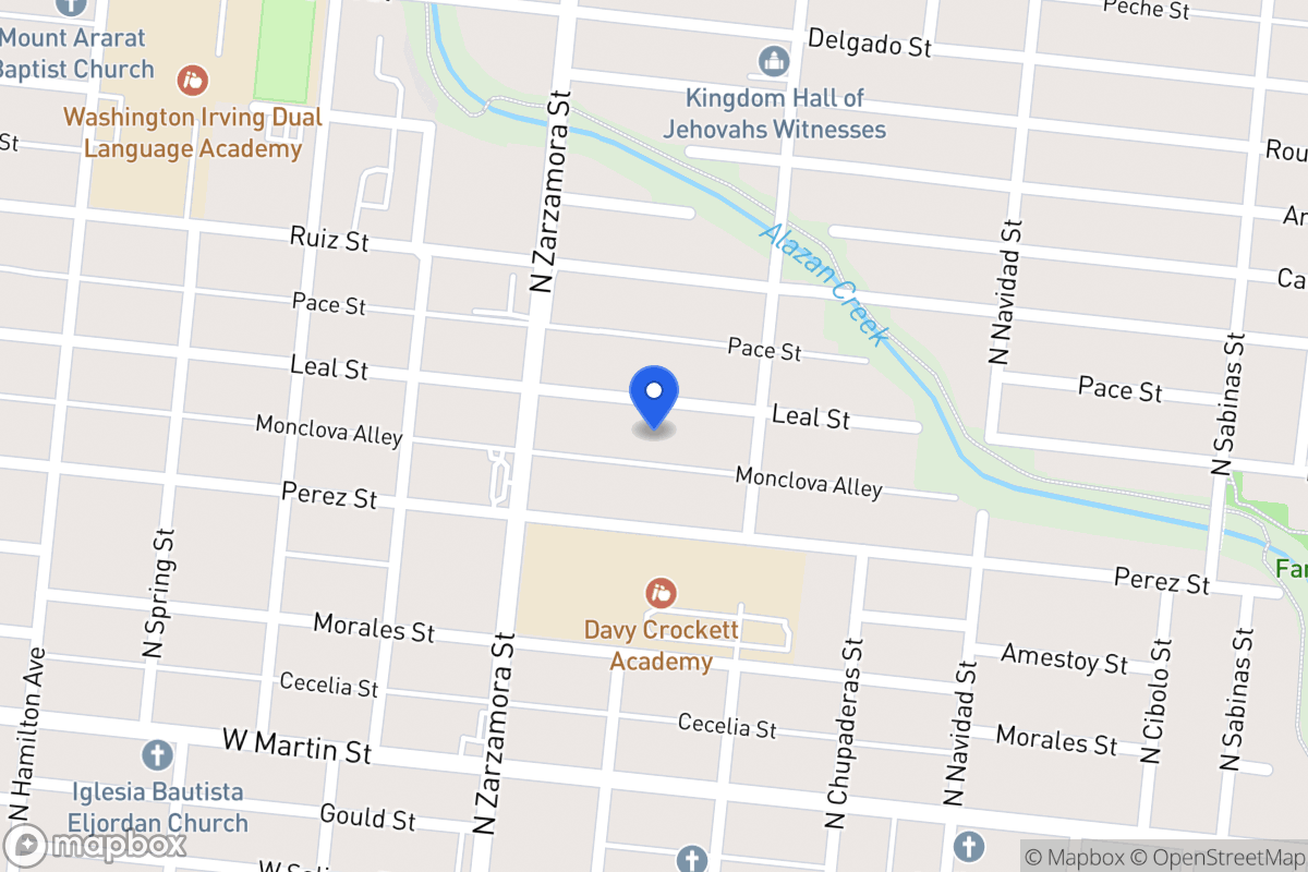 Map of 1320  Leal St