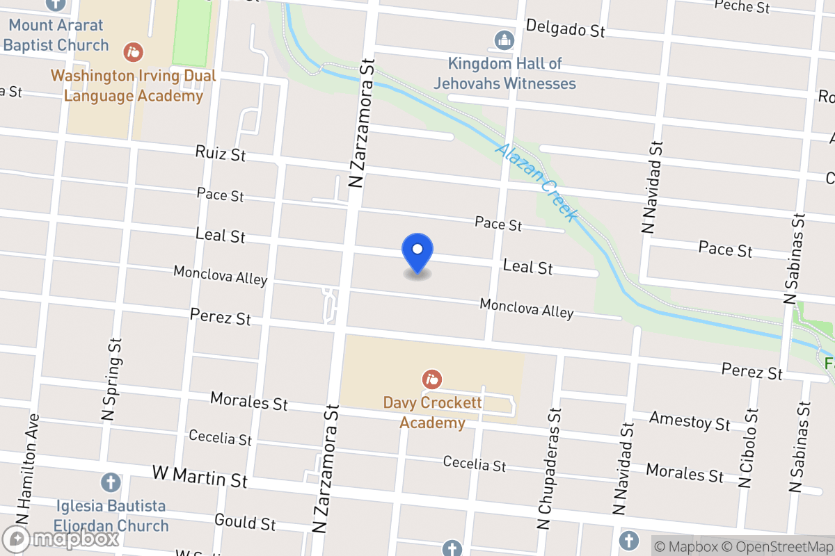 Map of 1324  Leal St