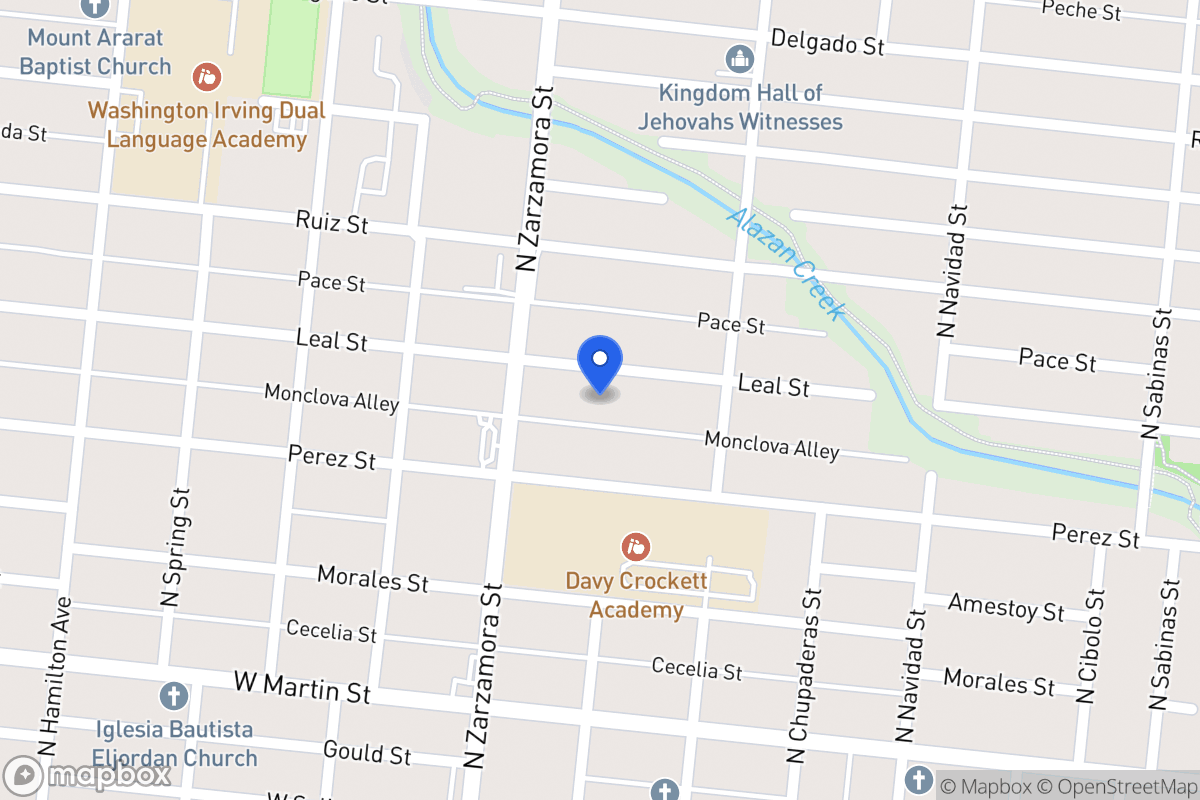 Map of 1330  Leal St
