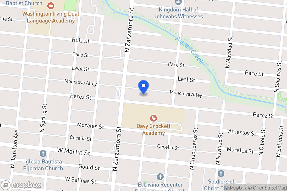 Map of 2007  Perez St