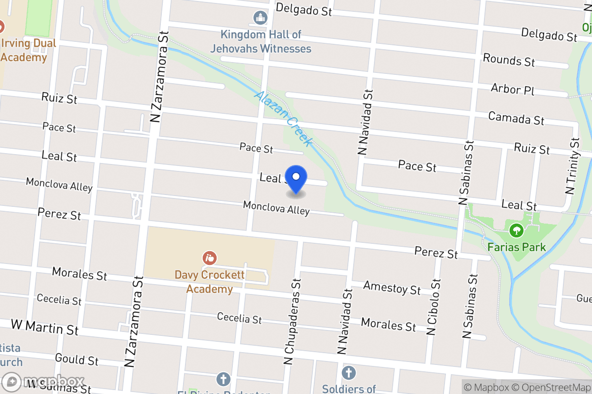 Map of 1230  Leal St