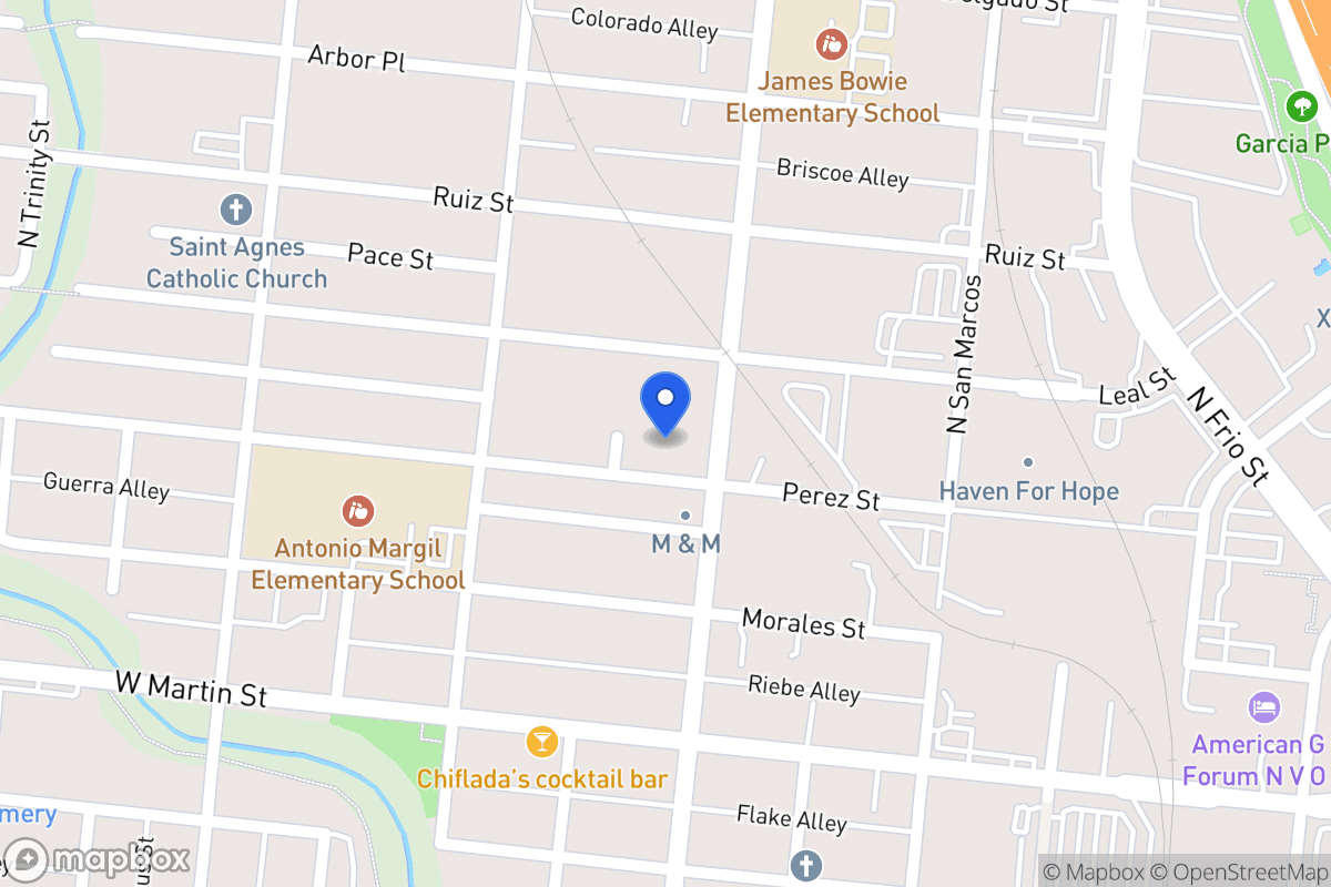 Map of 811  Perez