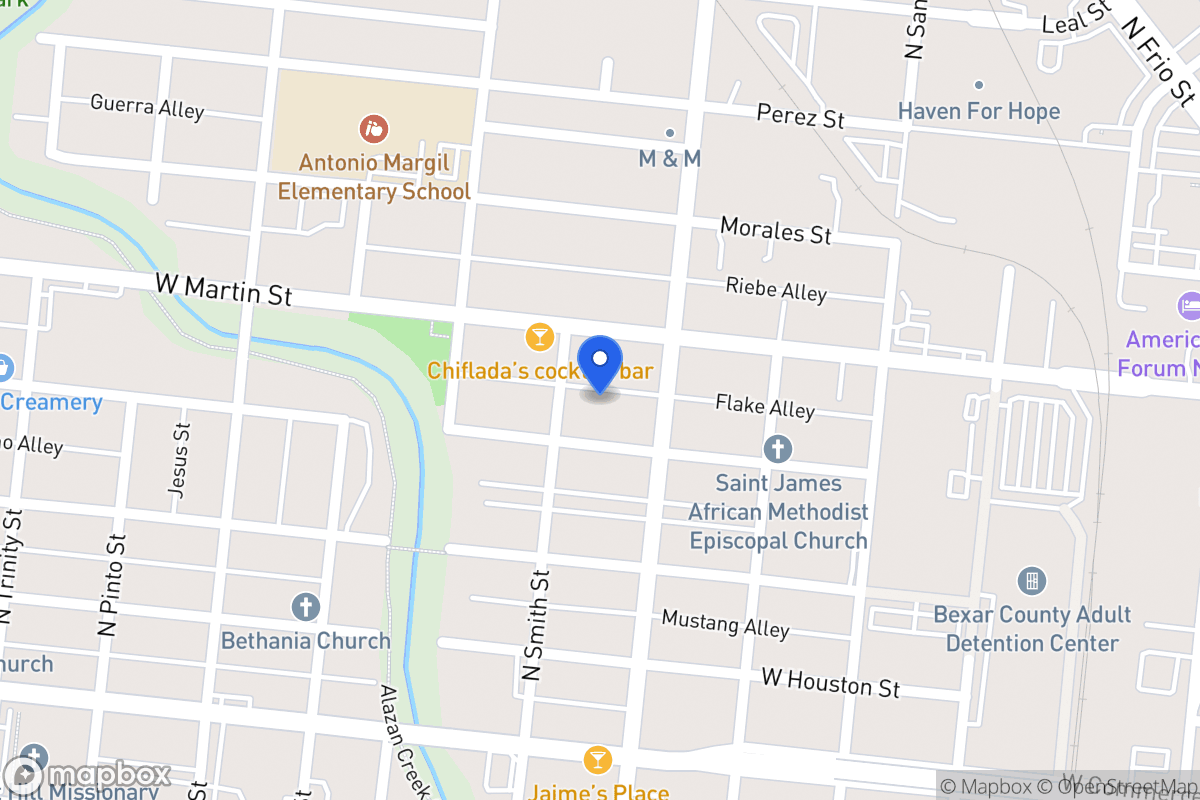 Map of 316  Flake Alley