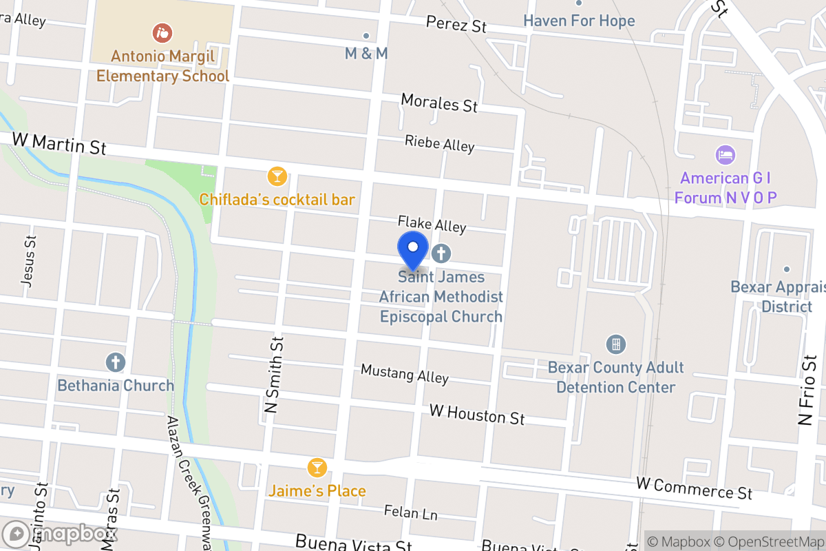 Map of 1506 W Salinas St