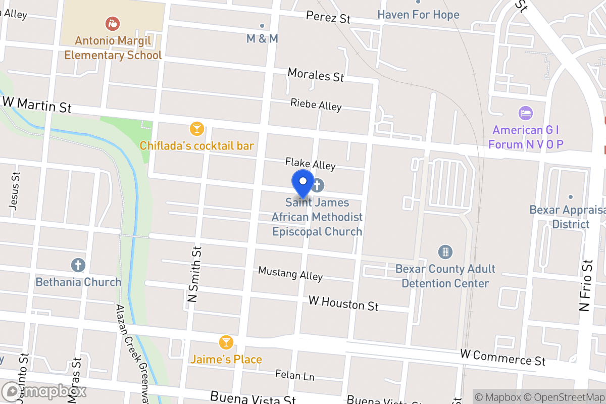 Map of 1502 W Salinas St