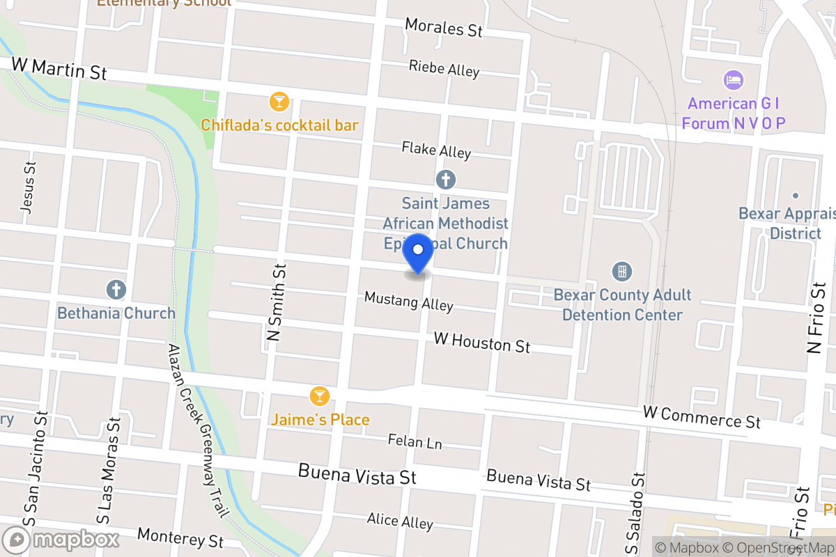 Map of 223 N Richter St