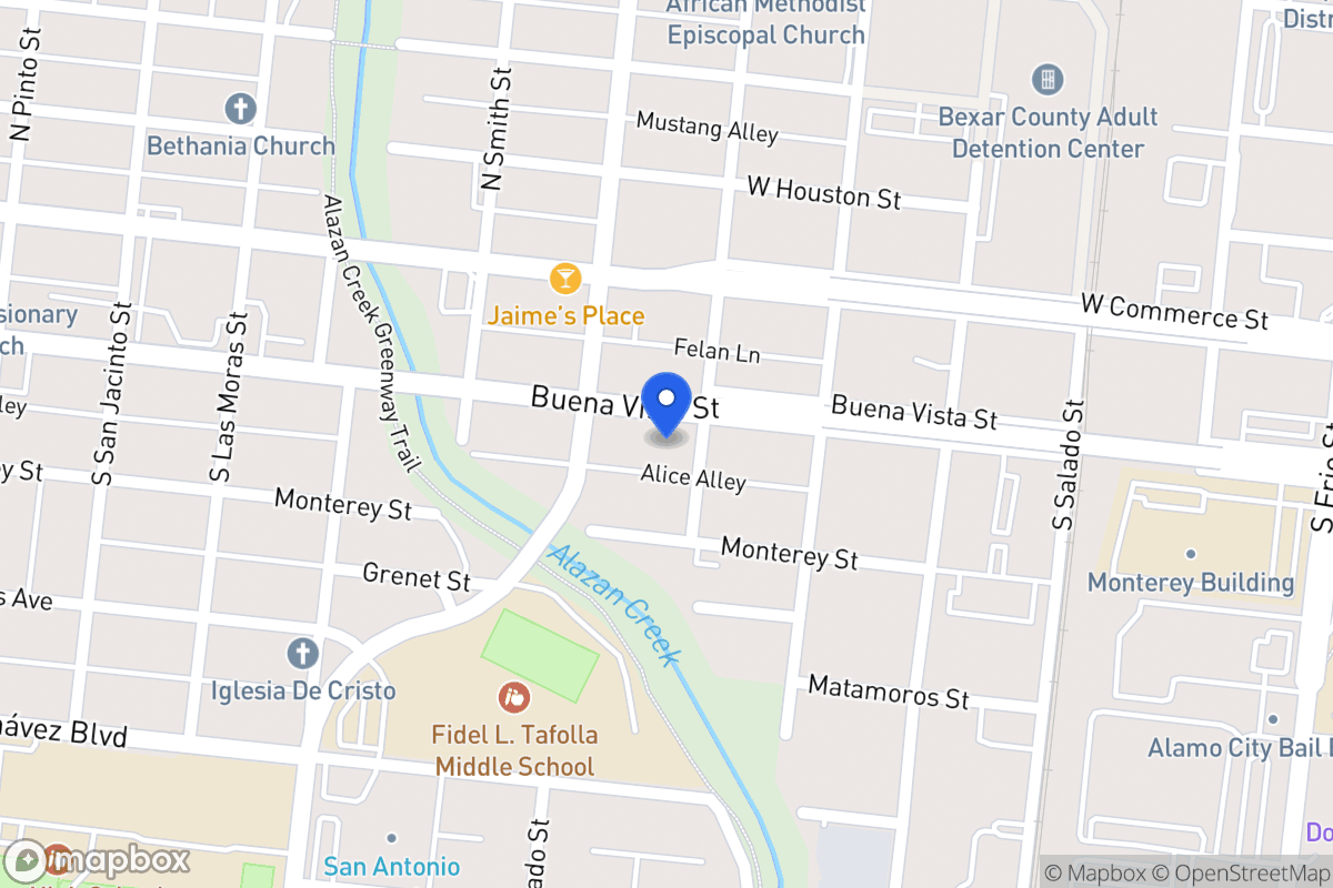 Map of 1108  Buena Vista St