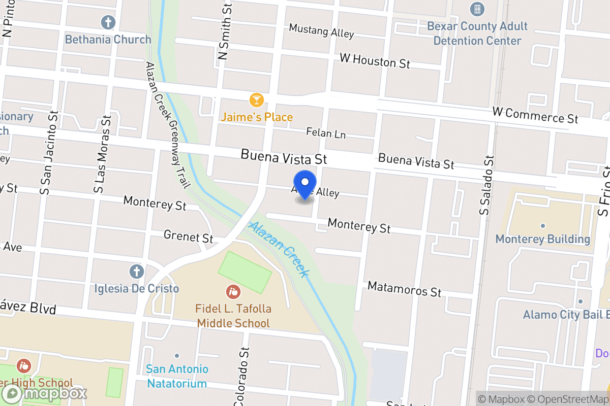 Map of 221 S Richter St