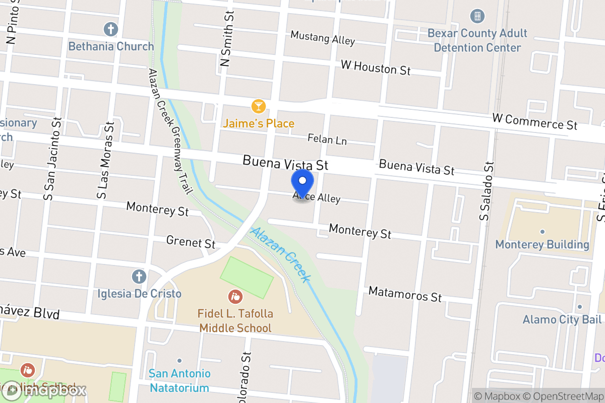 Map of 206  Alice Aly