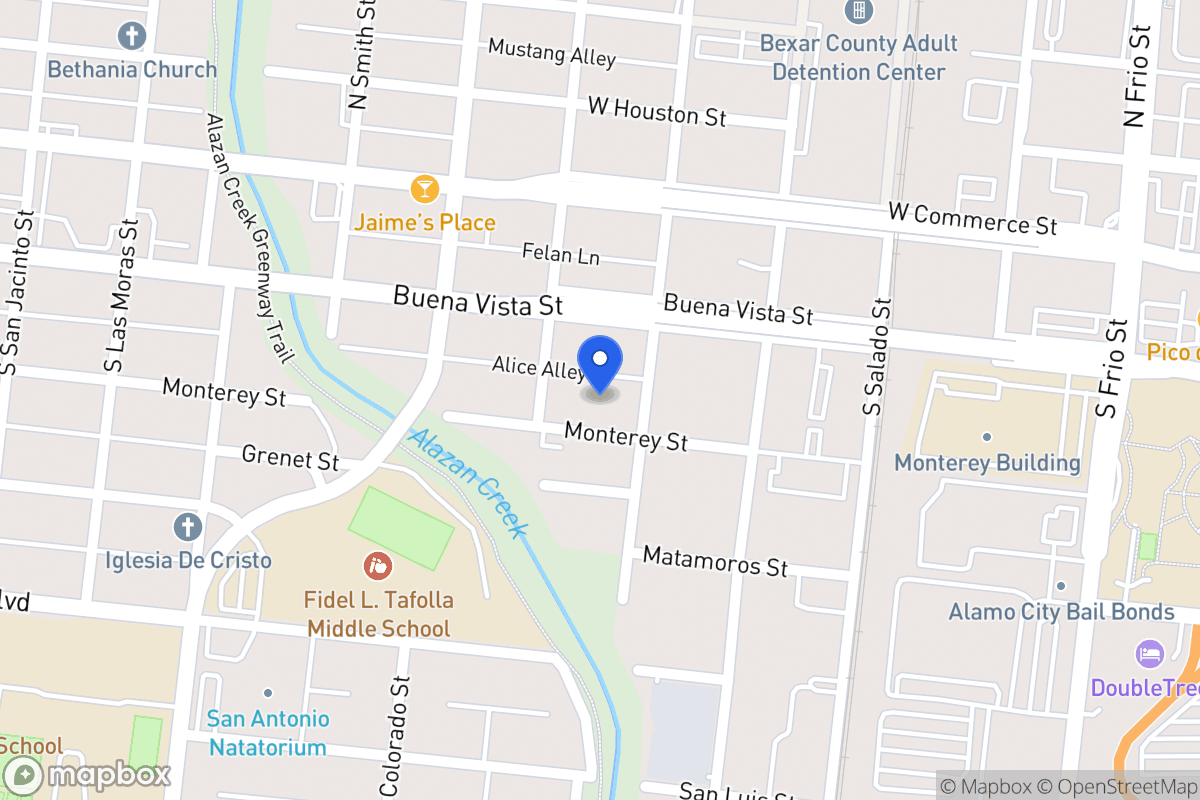 Map of 1011  Monterey St