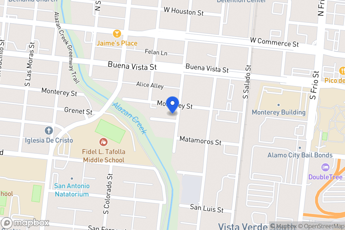 Map of 103  Grenet St